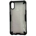 Samsung Galaxy A10s A107 Hybrid Case Transperant Black Border