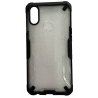 Samsung Galaxy A10s A107 Hybrid Case Transperant Black Border