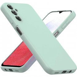 Samsung Galaxy A25 5G A256 Silicone Case Full Camera Protection Light Mint