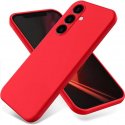 Samsung Galaxy A05S Silicone Case Full Camera Protection Red