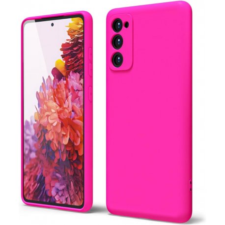 Samsung Galaxy A05S Silicone Case Full Camera Protection Hot Pink