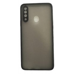 Samsung Galaxy A20S A207 Hybrid Case Transperant Green