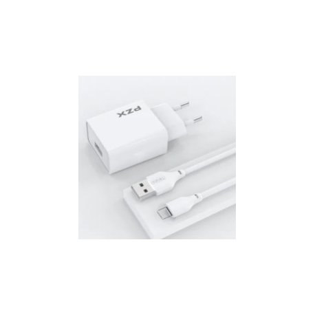 Awei C-900 Dual Port 2.1A Output USB Charger With Cable Black