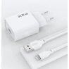 PZX Smart Charger Combo 2.1A Output Type C White