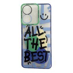 Xiaomi Redmi 13C/POCO C65 Electroplated Case Transperant All The Best