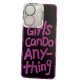 Xiaomi Redmi 13C/POCO C65 Electroplated Case Girls Can Do Anything