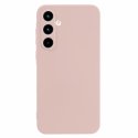 Samsung Galaxy A15 Silicone Case Full Camera Protection Sand Pink