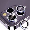 IPhone 13 Pro/13 Pro Max Ring Camera Protective Tempered Glass Strass Black