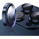 IPhone 15 Pro/15 Pro Max Ring Camera Protective Tempered Glass Dark Blue