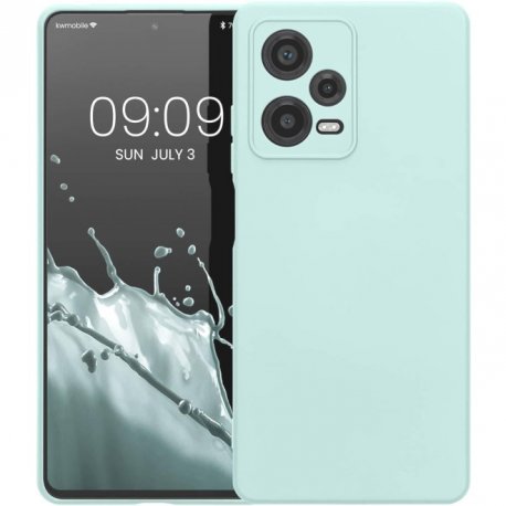 Xiaomi Redmi Note 12 5G/POCO X5 Soft Premium Silicone Case Mint