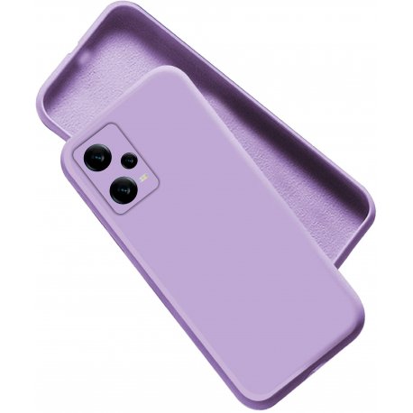 Xiaomi Redmi Note 12 5G/POCO X5 Soft Premium Silicone Case Lila