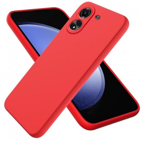 Xiaomi Redmi 13C Soft Premium Silicone Case Red