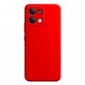 Xiaomi Redmi Note 13 Pro 4G Silicone Case Full Camera Protection Red
