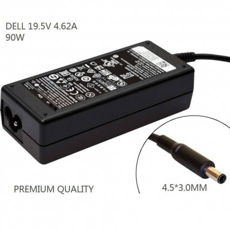 Dell Laptop Charger 19.5V 4.62A 4.5*3.0mm 90 Watt