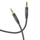 Hoco UPA19 Cable Jack 3.5mm-Jack 3.5mm 1m Black