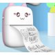 MBaccss PR1 Mini Pocket Printer With 5 pcs. Of Thermal Paper Pink