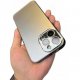 IPhone 14 Electroplated Matte Acrylic Tempered Glass Case Grey
