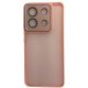 Xiaomi Redmi Note 13 Pro 5G/Poco X6 Hybrid Semihard Case Full Camera Protection Transperant Pink