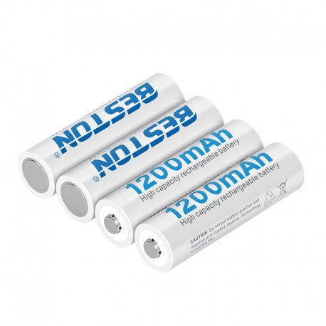 Beston AA 1.2V NIMH Rechargeable Battery 1200mAh 4Pcs Pack
