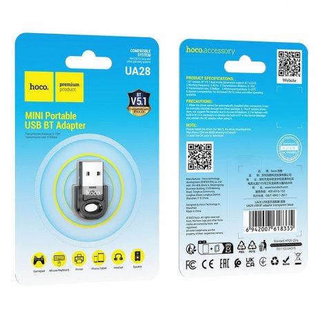 Hoco UA18 Usb Bluetooth Adapter