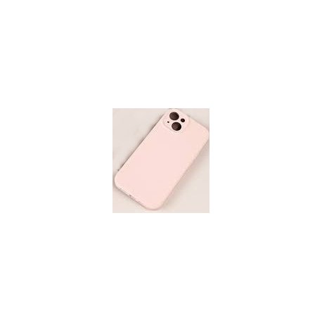 IPhone 14 Silicone Case Full Camera Protection Nude
