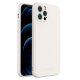 IPhone 13 Pro Silicone Case Full Camera Protection White