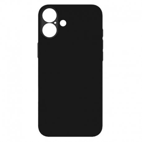 IPhone 16 Plus Silicone Case Full Camera Protection Black