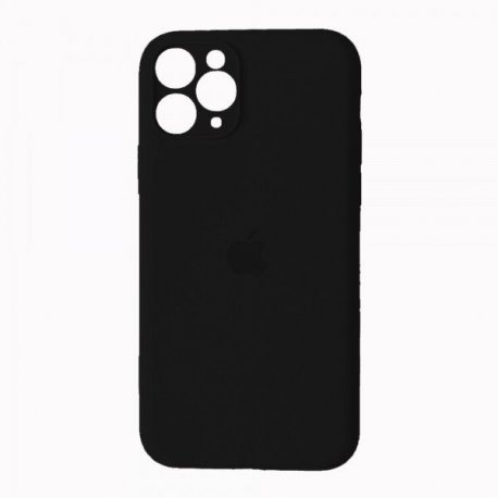IPhone 16 Pro Max Silicone Case Full Camera Protection Black