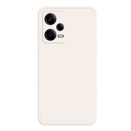 Xiaomi Redmi Note 12 Pro 5G Silicone Case Full Camera Protection White