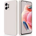 Xiaomi Redmi Note 12 4G Silicone Case Full Camera Protection White