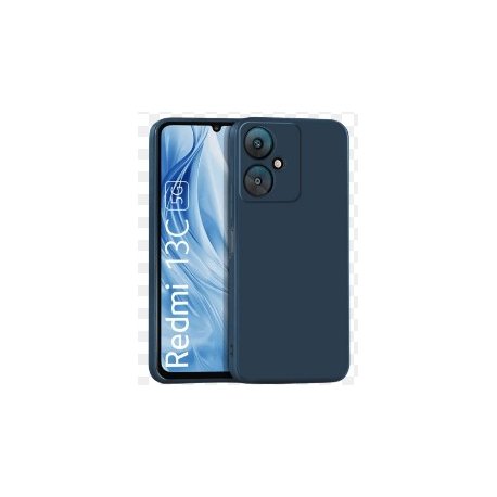 Xiaomi Redmi 13C 5G Silicone Case Full Camera Protection Blue