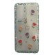 Samsung Galaxy A55 A556 5G Reinforced Edges Soft Cover Case with Glitter and Flowers Design Ttransperant