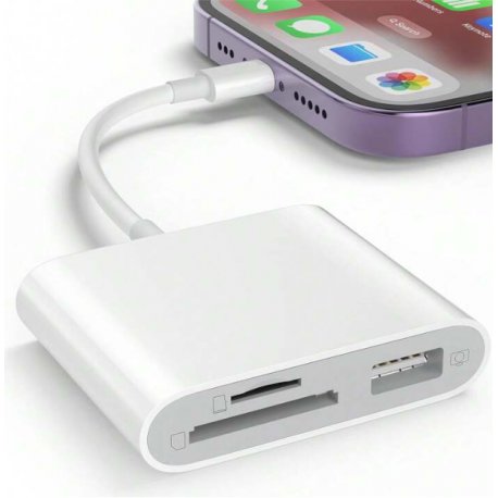 MBaccess i5-12 Lightning Usb Card Reader 3 In 1