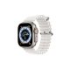 Apple Watch Ocean Band Strap 44/45/49mm White