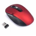 MBaccess Wireless Mouse Lefthand Ergonomic Red
