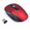 MBaccess Wireless Mouse Lefthand Ergonomic Red