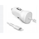 MBaccess Car Charger Lightning Cable White