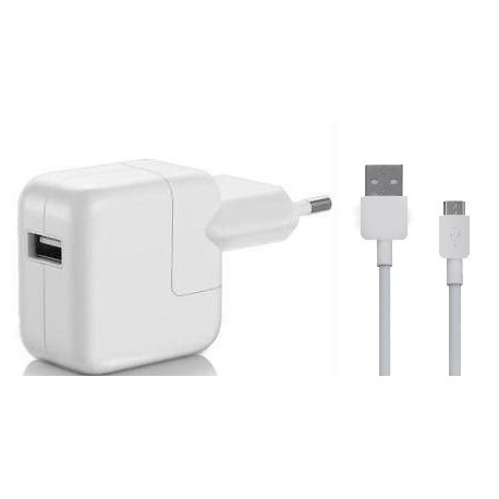 MBaccess 10W USB Power Adapter with Micro USB Cable White