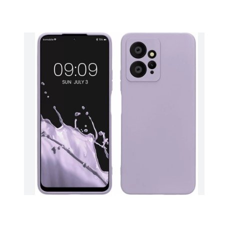 Xiaomi Redmi Note 12 4G Silicone Case Full Camera Protection Lila