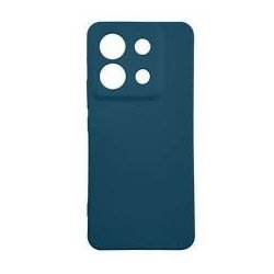 Xiaomi Redmi Note 13 Pro 5G/Poco X6 Pro 5G Silicone Case Full Camera Protection Dark Blue