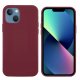 IPhone 13/14 Silicone Case Burgundy