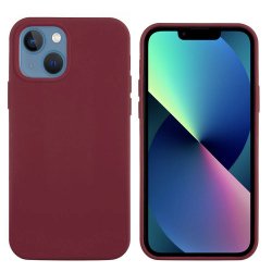 IPhone 13/14 Silicone Case Burgundy