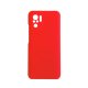 Xiaomi Redmi Note 10 4G Silicone Case Full Camera Protection Red