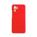 Xiaomi Redmi Note 10 4G Silicone Case Full Camera Protection Red
