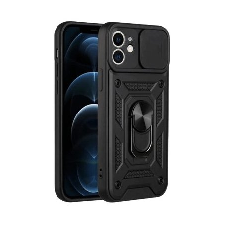 IPhone 12/12 Pro Armor Case Full Camera Protection Black