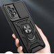Samsung Galaxy A13 4G Finger Ring Kickstand Armor Black