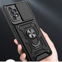 Samsung Galaxy A13 4G Finger Ring Kickstand Armor Black