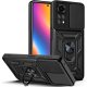 Xiaomi Redmi Note 12 Pro 4G Finger Ring Kickstand Armor Black