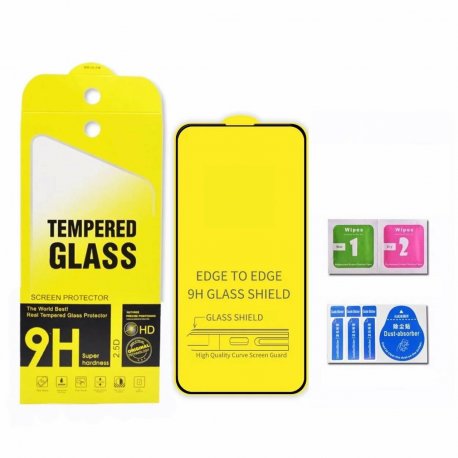 IPhone 14 Pro Max/15 Plus Tempered Glass 9D Eco Dream Full Screen Black