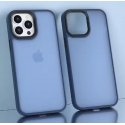 IPhone 16 Pro Ultra Hybrid Matte Back Cover Case Blue